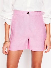 Boden Pink Westbourne Shorts - Image 4 of 6