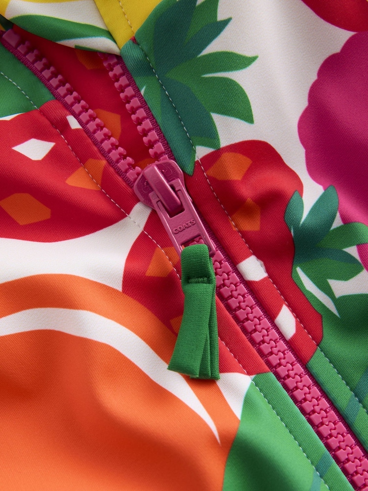 Boden Red Long-Sleeved Swimsuit - Image 4 of 4