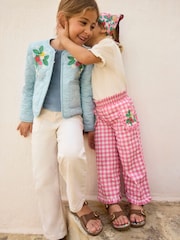 Boden Nostalgic Frill 100% Cotton Trousers - Bild 1 von 3