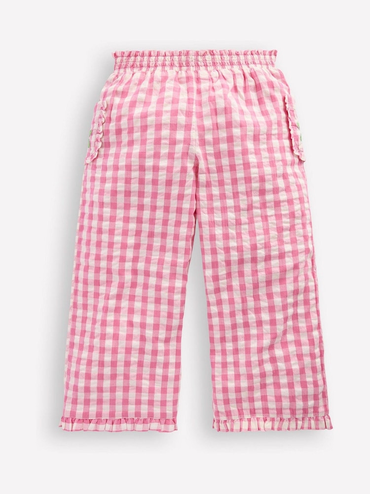 Boden Nostalgic Frill 100% Cotton Trousers - Bild 2 von 3