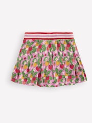 Boden Pink 100% Cotton Pleated Jersey Skort - Image 3 of 4