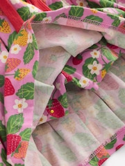 Boden Pink 100% Cotton Pleated Jersey Skort - Image 4 of 4