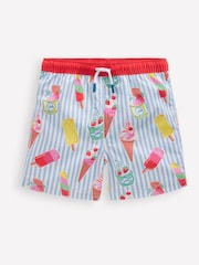 Boden Blue Swim Shorts - Image 2 of 4