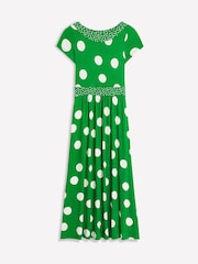 Boden Green Melanie Jersey Midi Dress - Image 6 of 6