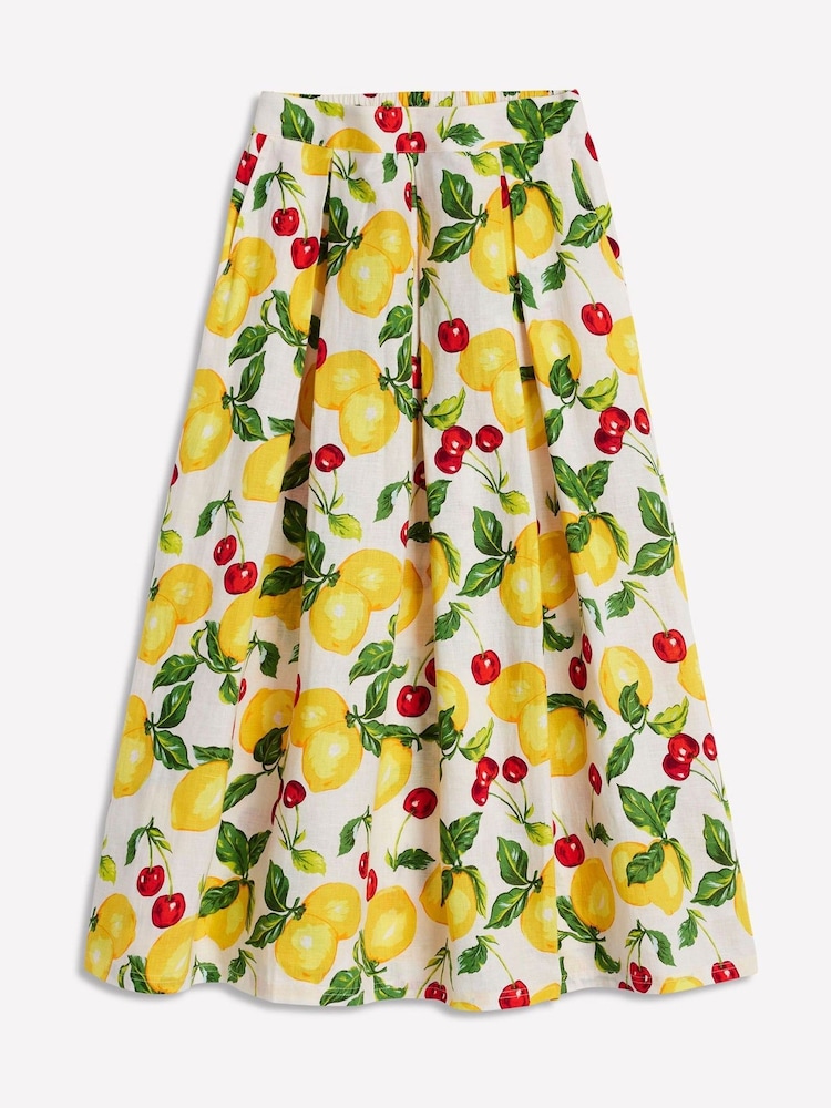 Boden Red Verity Midi Skirt - Image 5 of 5