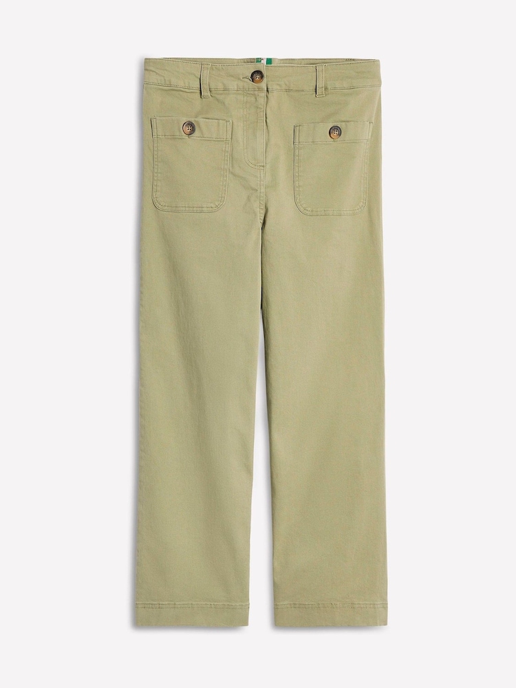 Boden Green Patch Pocket Chino Trousers - Image 6 of 6