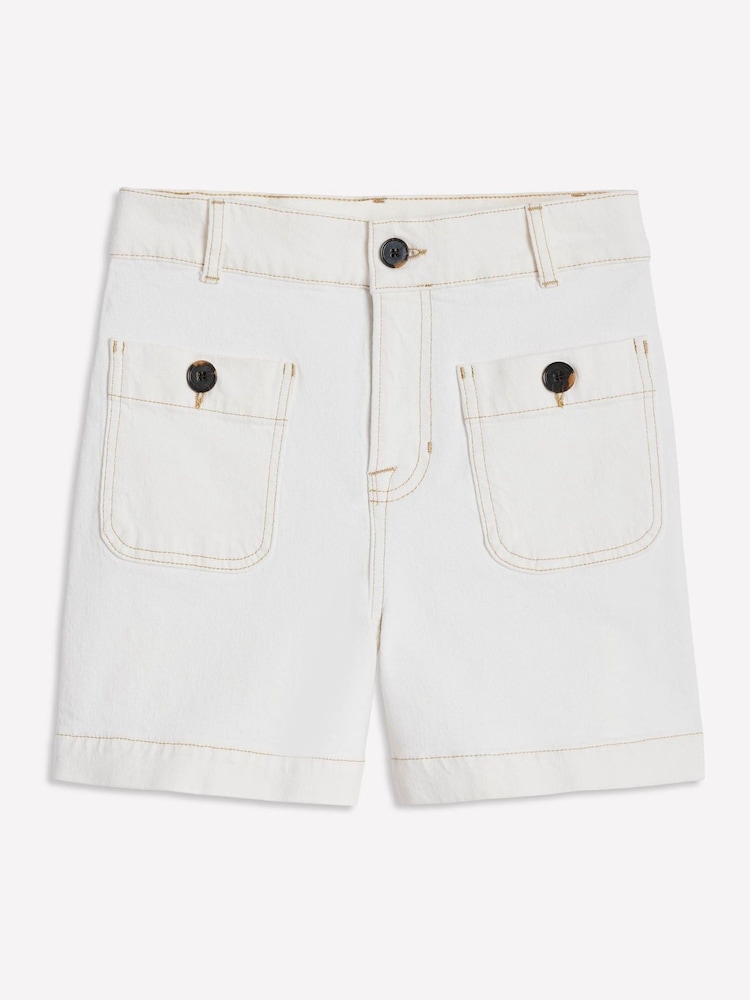 Boden Pocket Front Denim Shorts - Imagen 7 de 7