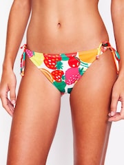 Boden Red Symi String Bikini Bottoms - Image 4 of 6