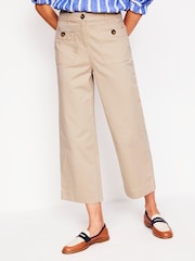 Boden Natural Patch Pocket Chino Trousers - Image 4 of 6