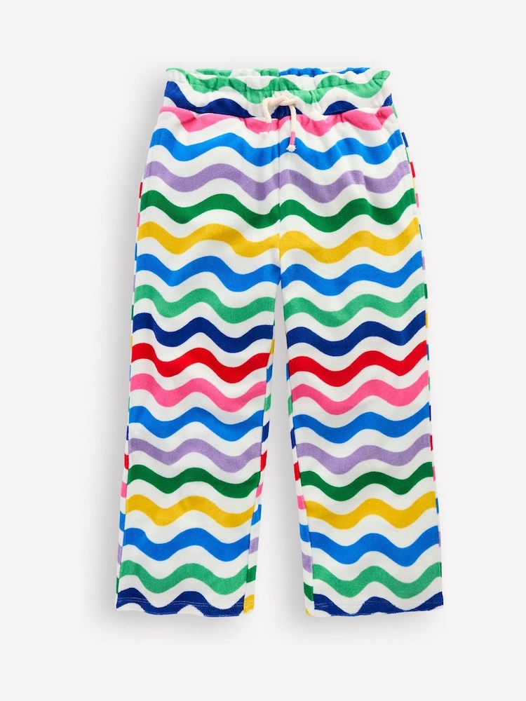 Boden Blue Towelling Trousers - Image 2 of 4