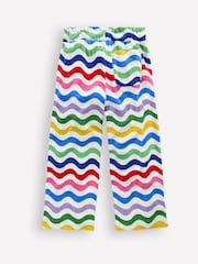 Boden Blue Towelling Trousers - Image 3 of 4