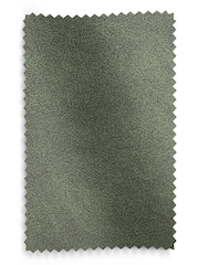 Set of 2 Arona Faux Leather Khaki Black Leg Turner Dining Chairs - Image 8 of 8