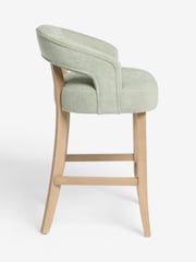 Soft Texture Sage Green Remi Bar Stool - Image 6 of 7