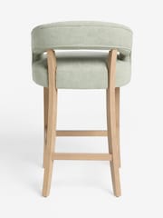 Soft Texture Sage Green Remi Bar Stool - Image 7 of 7