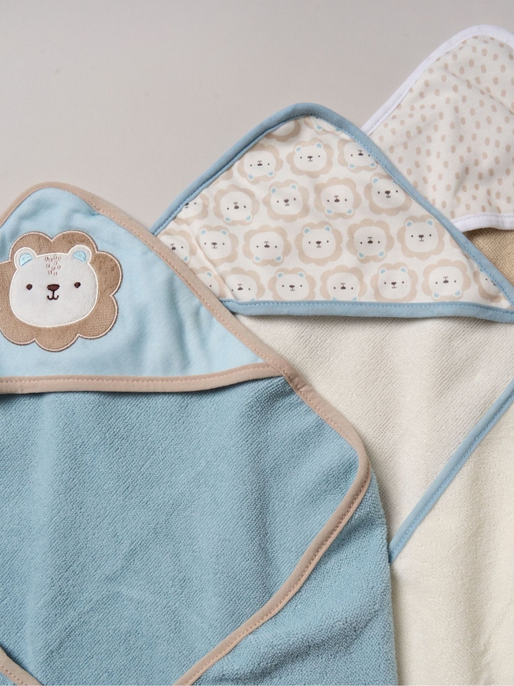 Snuggle Tots Hooded Towels and Wash Cloths 3 Pack - Image 3 of 3 Snuggle Tots Hooded Towels and Wash Cloths 3 Pack - Image 3 of 3