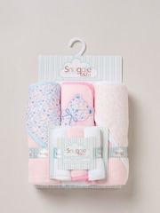 Snuggle Tots Hooded Towels and Wash Cloths 3 Pack - Image 1 of 3