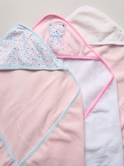 Snuggle Tots Hooded Towels and Wash Cloths 3 Pack - Image 3 of 3