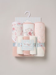 Beerenrosa - Snuggle Tots, Handtücher mit Kapuze und Waschlappen im 3er-Pack - Bild 1 von 3