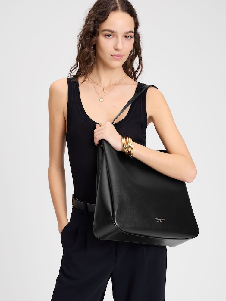 kate spade new york Large Grace Hobo Black Bag - Image 5 of 5 kate spade new york Large Grace Hobo Black Bag - Image 5 of 5