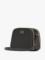 kate spade new york Serena Double Zip Dome Black Cross-Body Bag - Image 3 of 5
