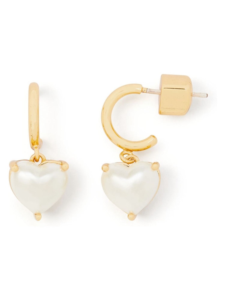kate spade new york Heart White Huggies - Image 1 of 2