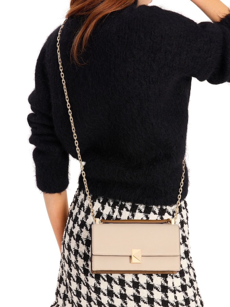 kate spade new york Deco Mini Flap Chain Cross-Body White Bag - Image 2 of 6