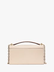 kate spade new york Deco Mini Flap Chain Cross-Body White Bag - Image 4 of 6