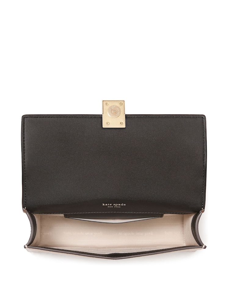 kate spade new york Deco Mini Flap Chain Cross-Body White Bag - Image 6 of 6