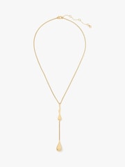 kate spade new york Gold Tone Lariat Necklace - Image 2 of 3