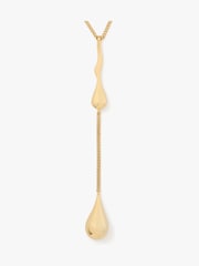 kate spade new york Gold Tone Lariat Necklace - Image 3 of 3