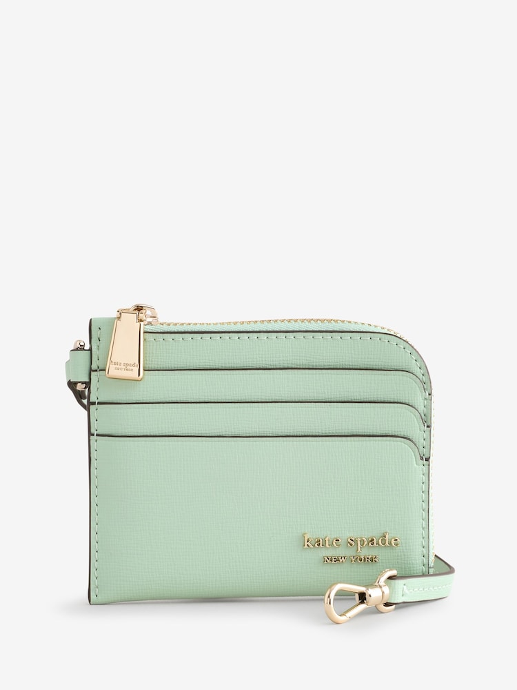 kate spade new york Green Devin Coin Card Case Wristlet Bag - Image 1 of 1