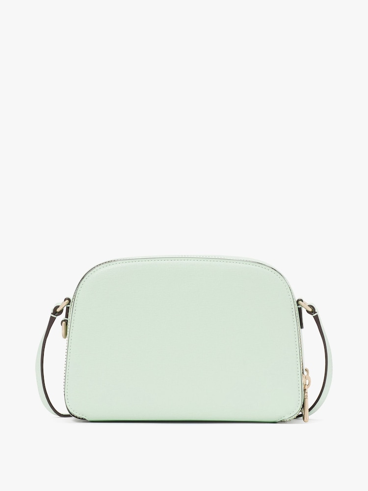 kate spade new york Green Serena Double Zip Dome Cross-Body Bag - Image 2 of 6 kate spade new york Green Serena Double Zip Dome Cross-Body Bag - Image 2 of 6
