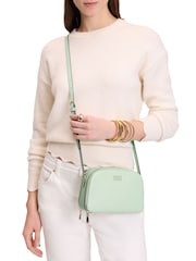 kate spade new york Green Serena Double Zip Dome Cross-Body Bag - Image 6 of 6