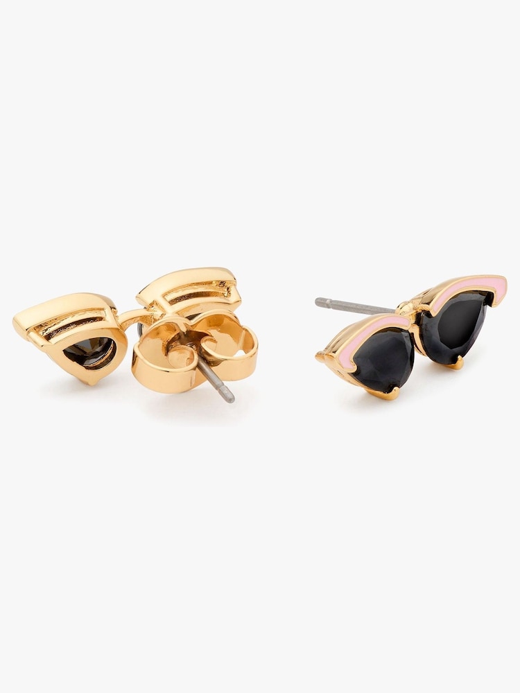 kate spade new york Pink Sunglass Stud Earrings - Image 2 of 3 kate spade new york Pink Sunglass Stud Earrings - Image 2 of 3