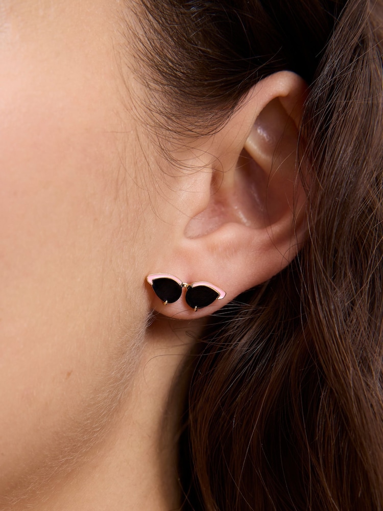 kate spade new york Pink Sunglass Stud Earrings - Image 3 of 3 kate spade new york Pink Sunglass Stud Earrings - Image 3 of 3