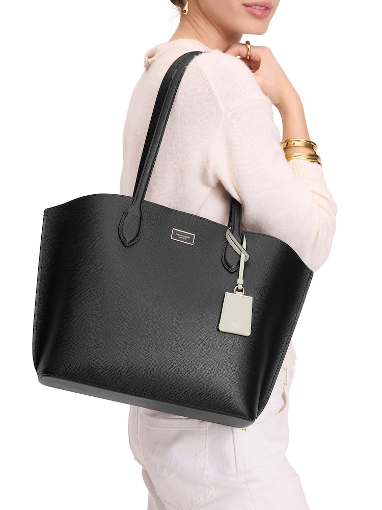 kate spade new york Suite Open Black Tote Bag - Image 1 of 4