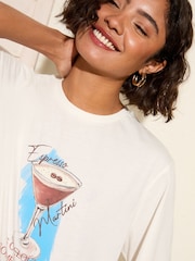 Friends Like These Espresso Martini Graphic Print T-Shirt - Image 2 of 4