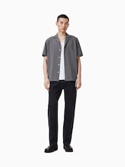 AllSaints Dark Grey Hudson Shirt - Image 3 of 6