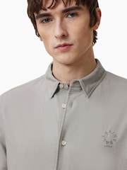 AllSaints Grey Haven Long Sleeve Shirt - Image 2 of 6
