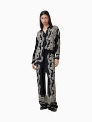 AllSaints Black Tyler Trousers - Image 2 of 7