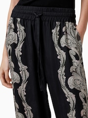 AllSaints Black Tyler Trousers - Image 3 of 7
