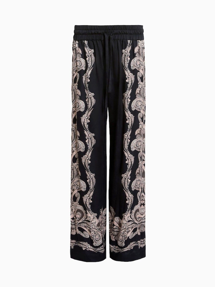 AllSaints Black Tyler Trousers - Image 7 of 7