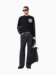 AllSaints 100% Organic Cotton Orbital Crew Neck T-Shirt - Imagen 5 de 8