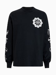 AllSaints 100% Organic Cotton Orbital Crew Neck T-Shirt - Imagen 8 de 8