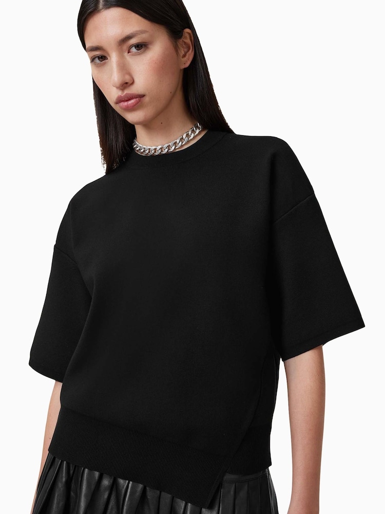 Camiseta de malha AllSaints Remi - Imagem 2 de 8