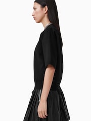 Camiseta de malha AllSaints Remi - Imagem 6 de 8