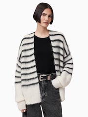 AllSaints White Riga Cardigan - Image 1 of 7