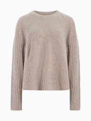 AllSaints Brown Anthe Jumper - Image 8 of 8