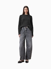 AllSaints Grey Anthe Jumper - Image 5 of 7