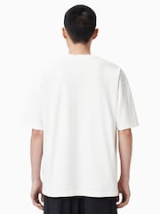 AllSaints White 100% Organic Cotton Lover Short Sleeve Crew T-Shirt - Image 5 of 7